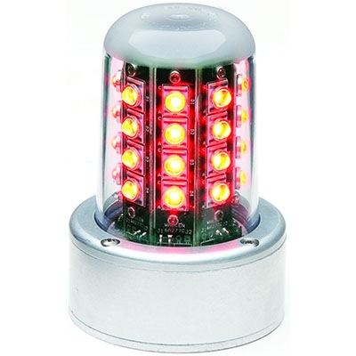 Whelen 01-0771080-51 Model 7108051 Red LED 14V Beacon (A470A Mount